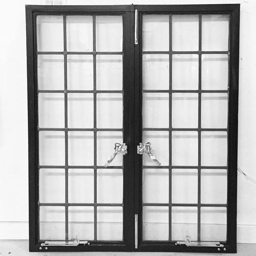 Black Aluminium Casement Window