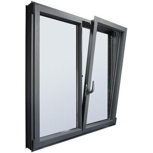 Modern Polished Aluminium Tilt Window