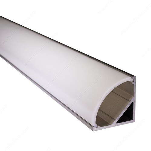 Silver L Shape Aluminium LED Profile