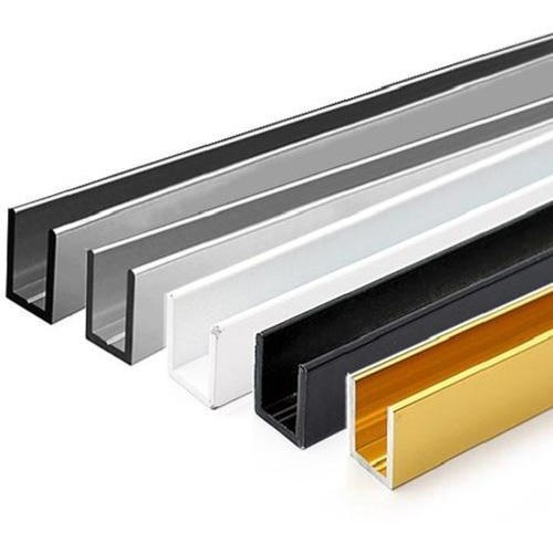Aluminium Sliding Channel, Size: 3 Meter Length, Thickness: 2.6 Mm