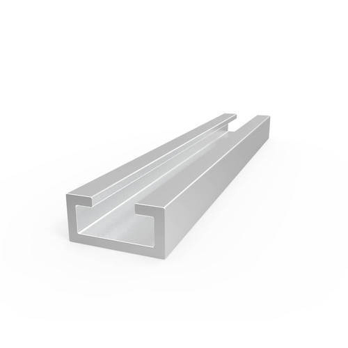 C Shape Aluminium Channel, Length: 3 - 6 m