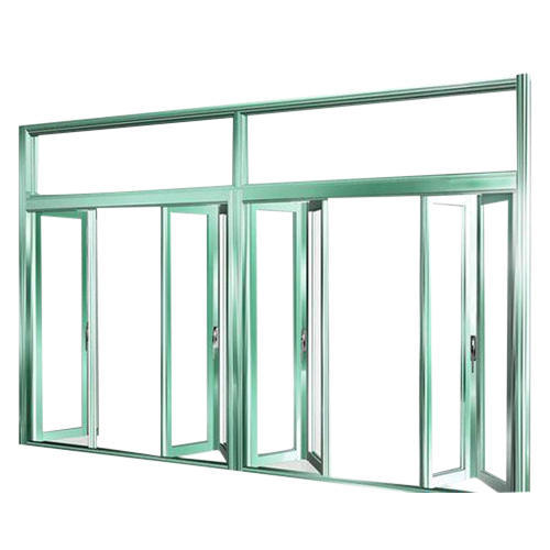 Green Aluminium Window