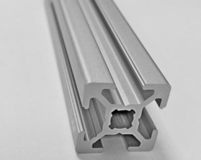 Indian Extrusions Aluminium Strut Profile 20x20 With 6mm slot