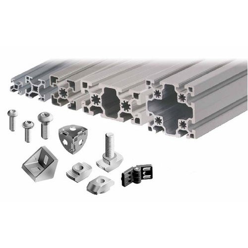T-profile Aluminium Extrusion Profile, 5 To 20 Mm, For Sliding Door Fitting