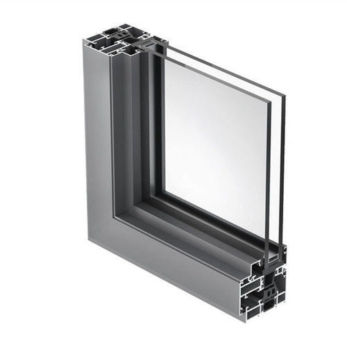 Anodized Aluminium Window Extrusion Section