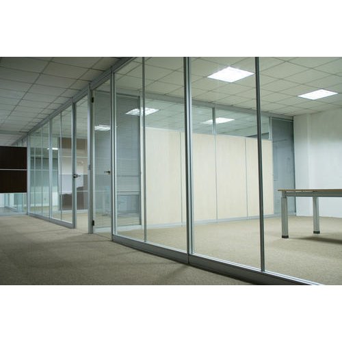 Aluminum And Glass Office Partition