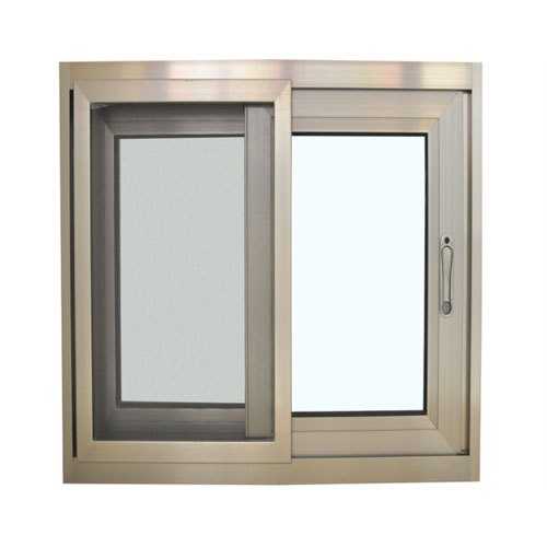 Silver Aluminium Indian Extrusions Window