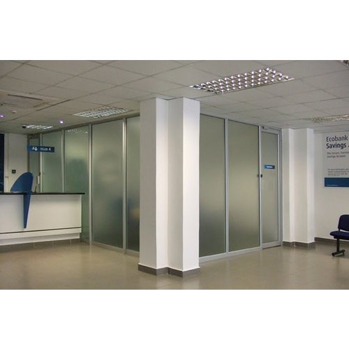Indian Extrusions Decorative Modern Aluminium Office Partition