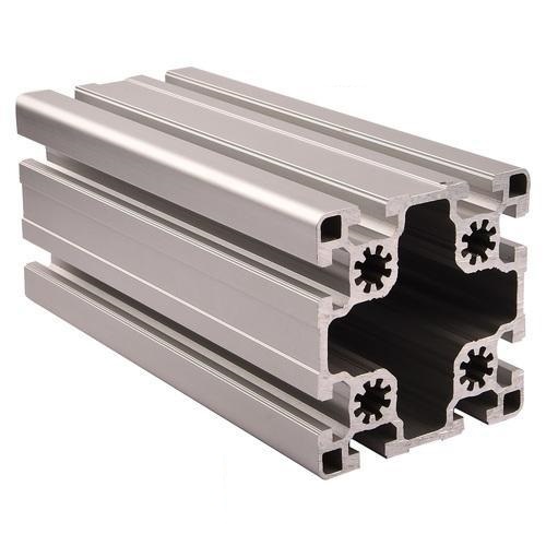 Indian Extrusions Square 90x90 mm Aluminium Profile, 90x90mm, For Construction Industries