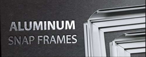 Aluminium Profiles For Clipon Snapon Frames