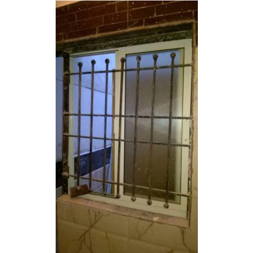 Aluminum Sliding Window With MS Grill