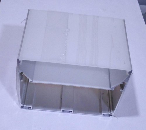 Square Indian Extrusions Aluminium LED Light Plastic Fancy 10075MJ