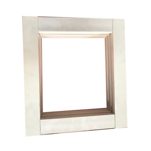 White Square Aluminium Window Frame