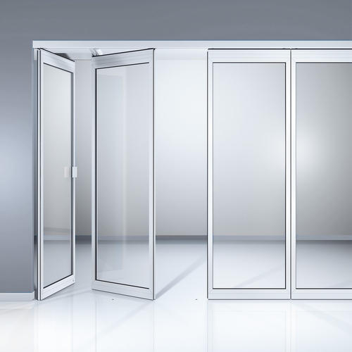 Silver Aluminum Door Frames Sections