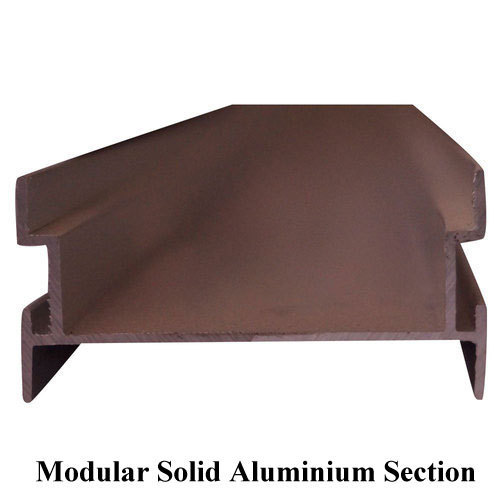 Modular Solid Aluminium Section