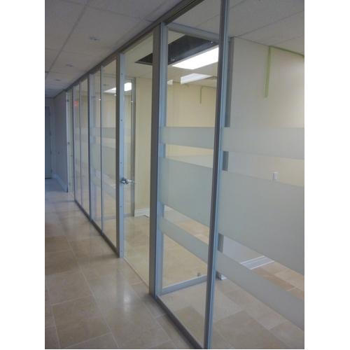 Indian Extrusions Office Aluminum & Glass Partitions