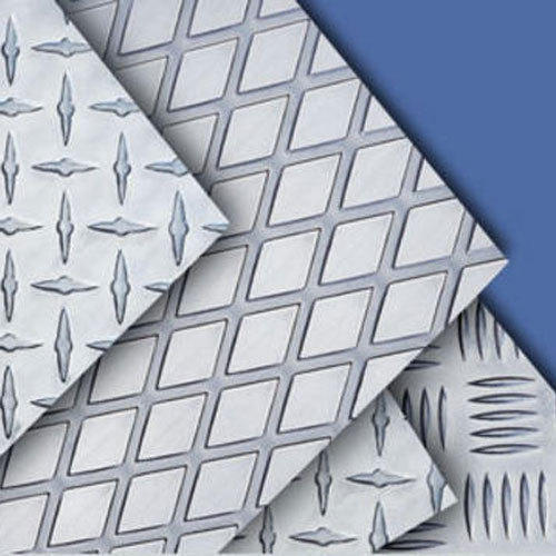 H14 Aluminium Patterned Sheet, Thickness: 0.2 - 20 mm