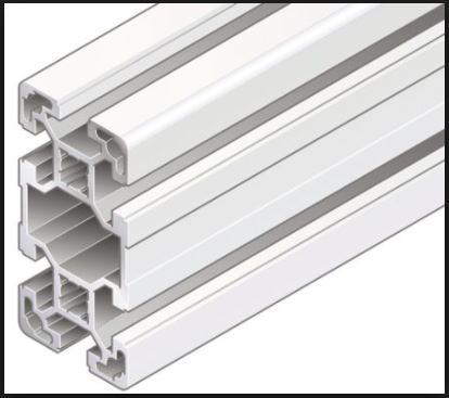 Indian Extrusions Aluminium Strut Profile 30x60L with 8mm Groove