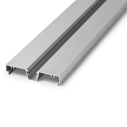 Indian Extrusions Silver Aluminium Grid Ceiling Channel