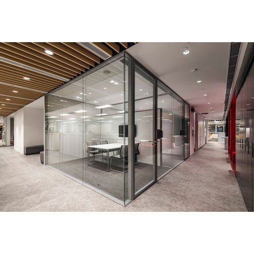 Indian Extrusions 2580A Ultra Glaze Glass Aluminum Office Partitions