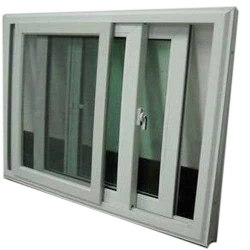 White Modern POWDER COATED Aluminum Sliding Window
