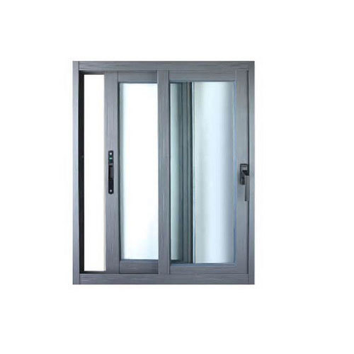 Grey Aluminium Sliding Window