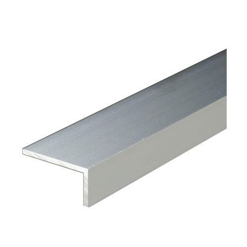 Silver Aluminium Unequal Angle