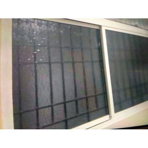 Glass and Aluminum Window Section Angle