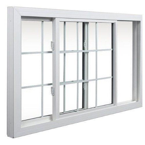 Silver Rectangular Aluminum Window Frame, Size/Dimension: 3.5x6 Feet