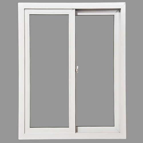 White Rectangular Aluminum Window Frame