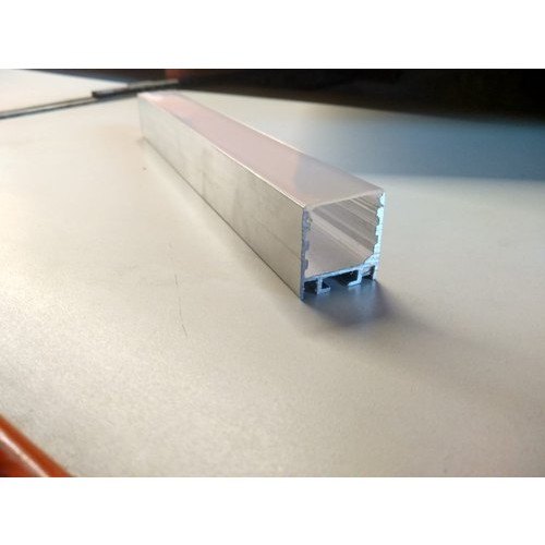 Silver Extruded Aluminium LED Profiles