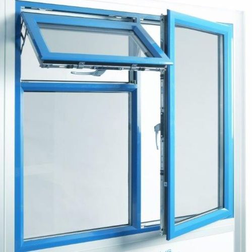 Blue Aluminium Window