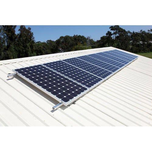 Tin Top Solar Panel Aluminium Mounting Structure