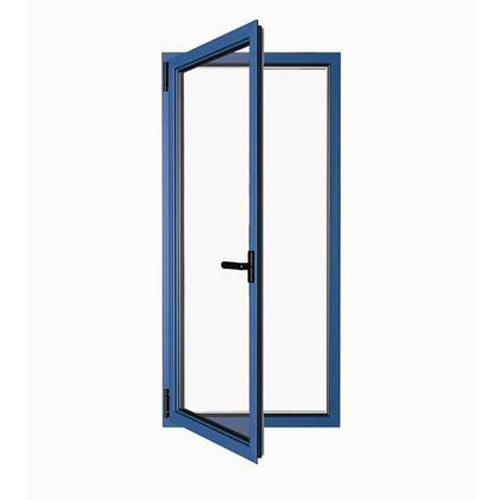 Blue Aluminum Door Frame