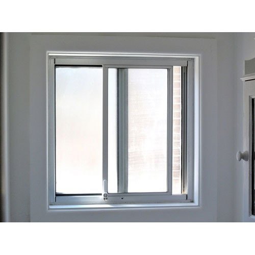 White Modern Aluminum Sliding Window