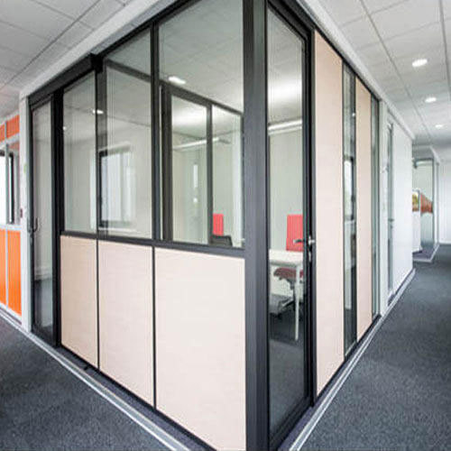 Aluminium And Glass Corporate Office Partition