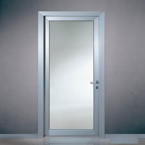 White, Brown 2 To 4 Mm Aluminium Door Frame