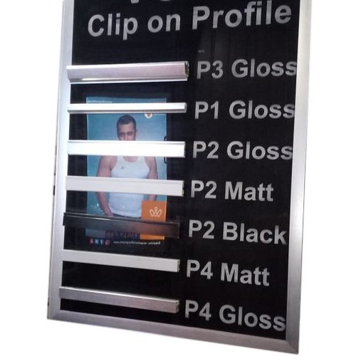 Aluminium Profile for Photo Frame for LED Clip On Frame