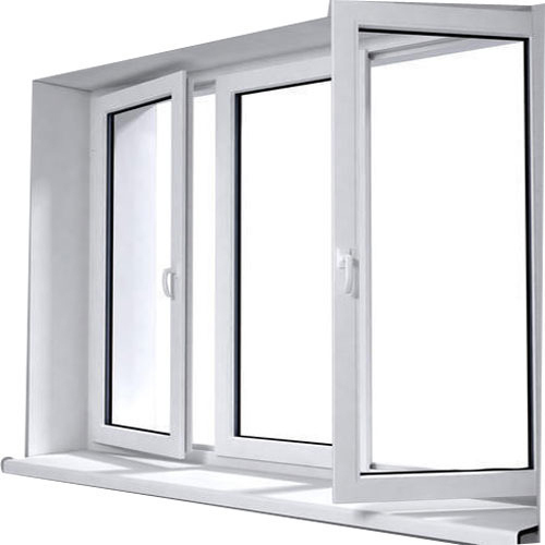 White Aluminium Exterior Window