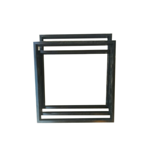 Black Rectangular Aluminum Window Frames