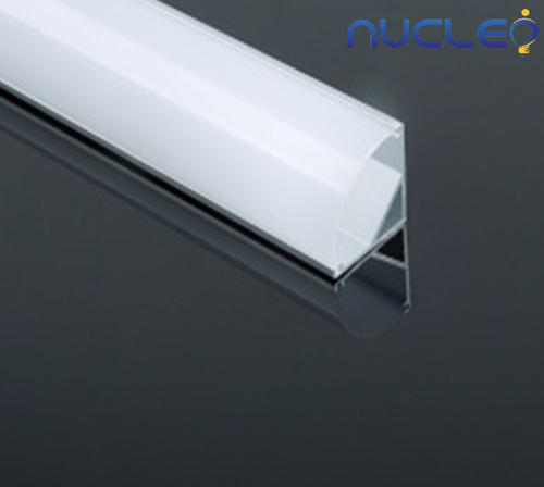 Indian Extrusions ALUMINIUM Corner LED Aluminum Profile For Edge Lighting, Model No.: NLP-1515