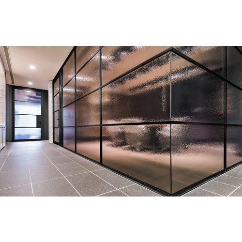 Indian Extrusions 2580B Wide Glaze Aluminum Glass Office Partitions