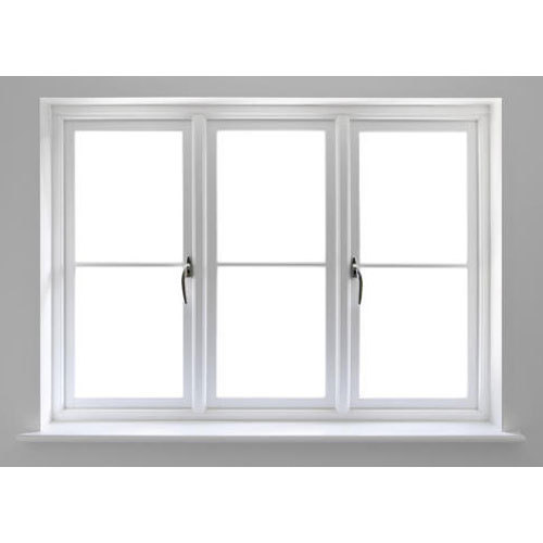 White Aluminum UPVC Window