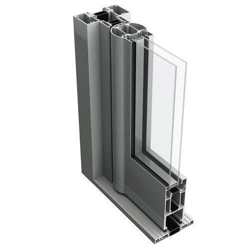 Grey Aluminium Door Sections